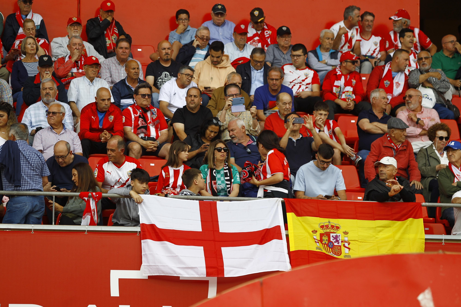 Imágenes del partido U.D. Almería-R.C.D. Mallorca