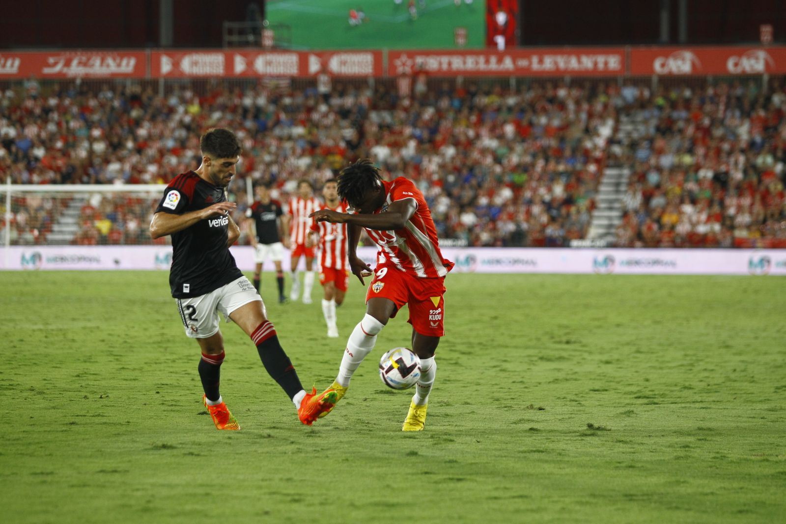 Imágenes del partido U.D. Almería-C.A. Osasuna