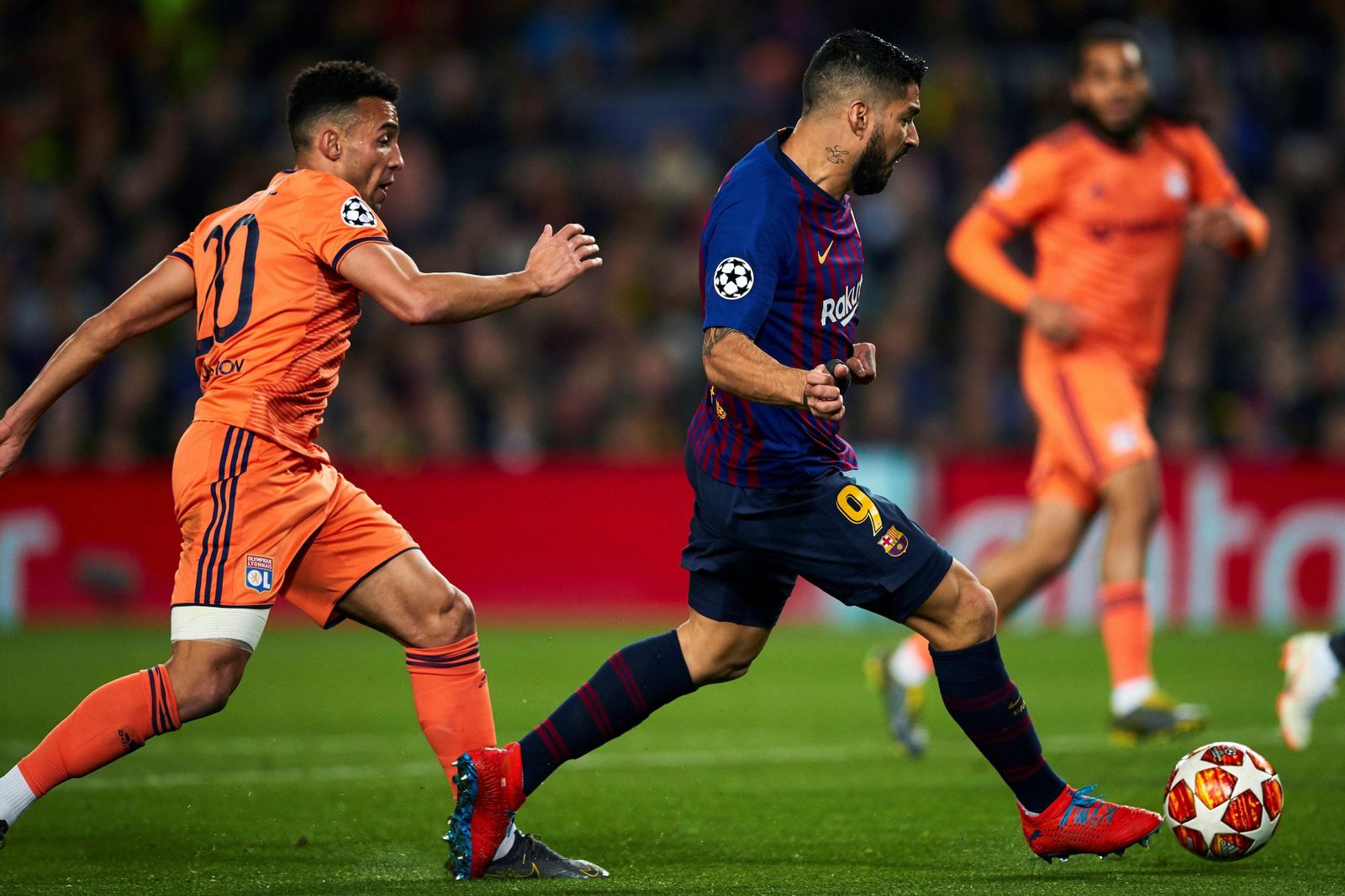 Las imágenes del Barcelona-Olympique de Lyon de Champions