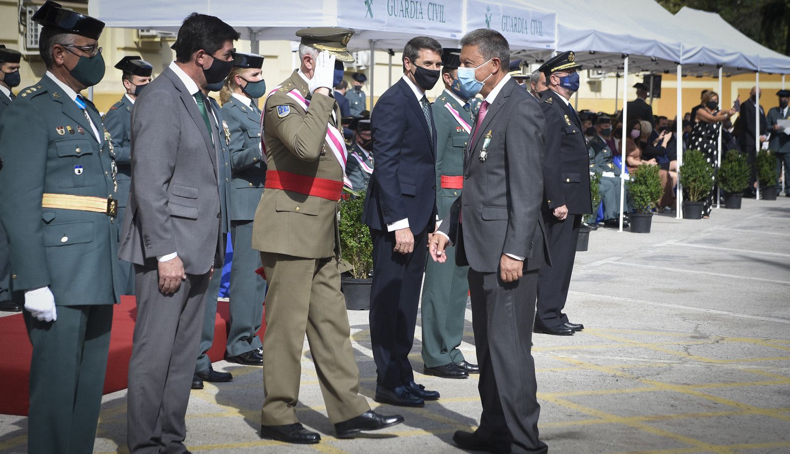 El acto del día del Pilar de la Guardia Civil, en imágenes