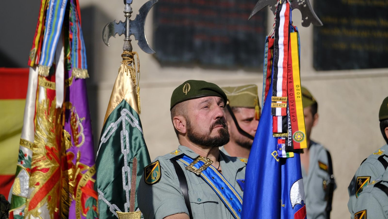Conmemoración del Combate de Edchera en la Base Álvarez de Sotomayor de La Legión, en imágenes