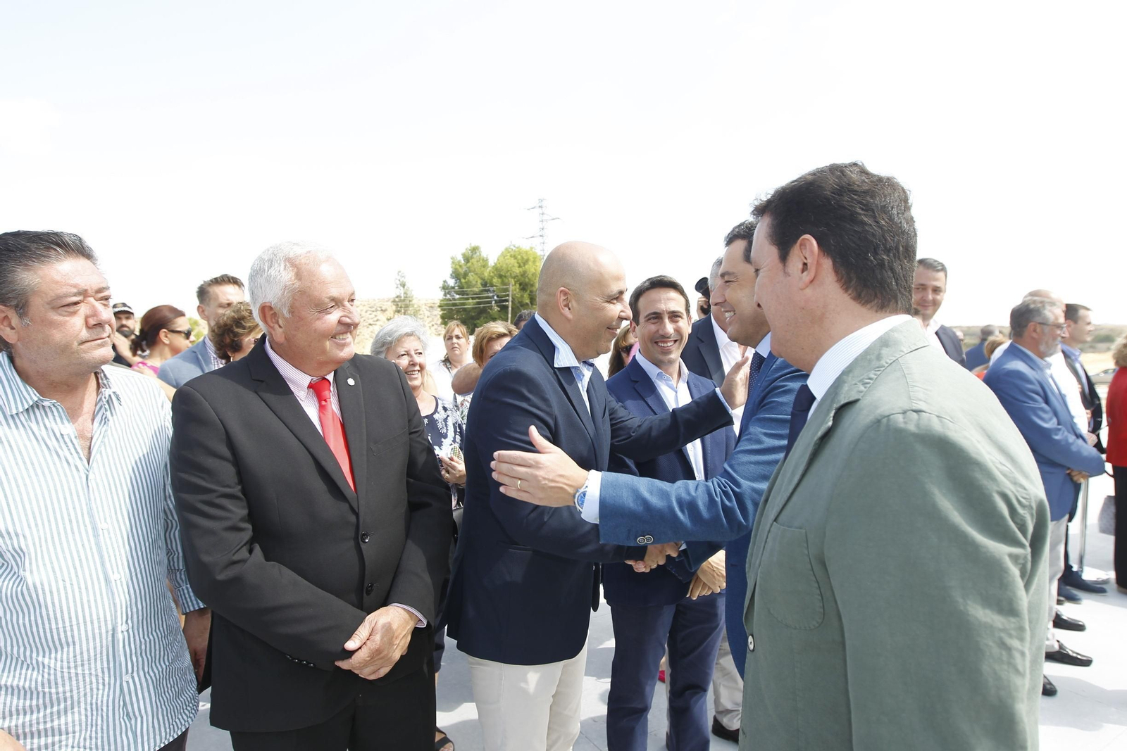 Inauguración escultura 'La Mujer del Almanzora'. Olula del Río