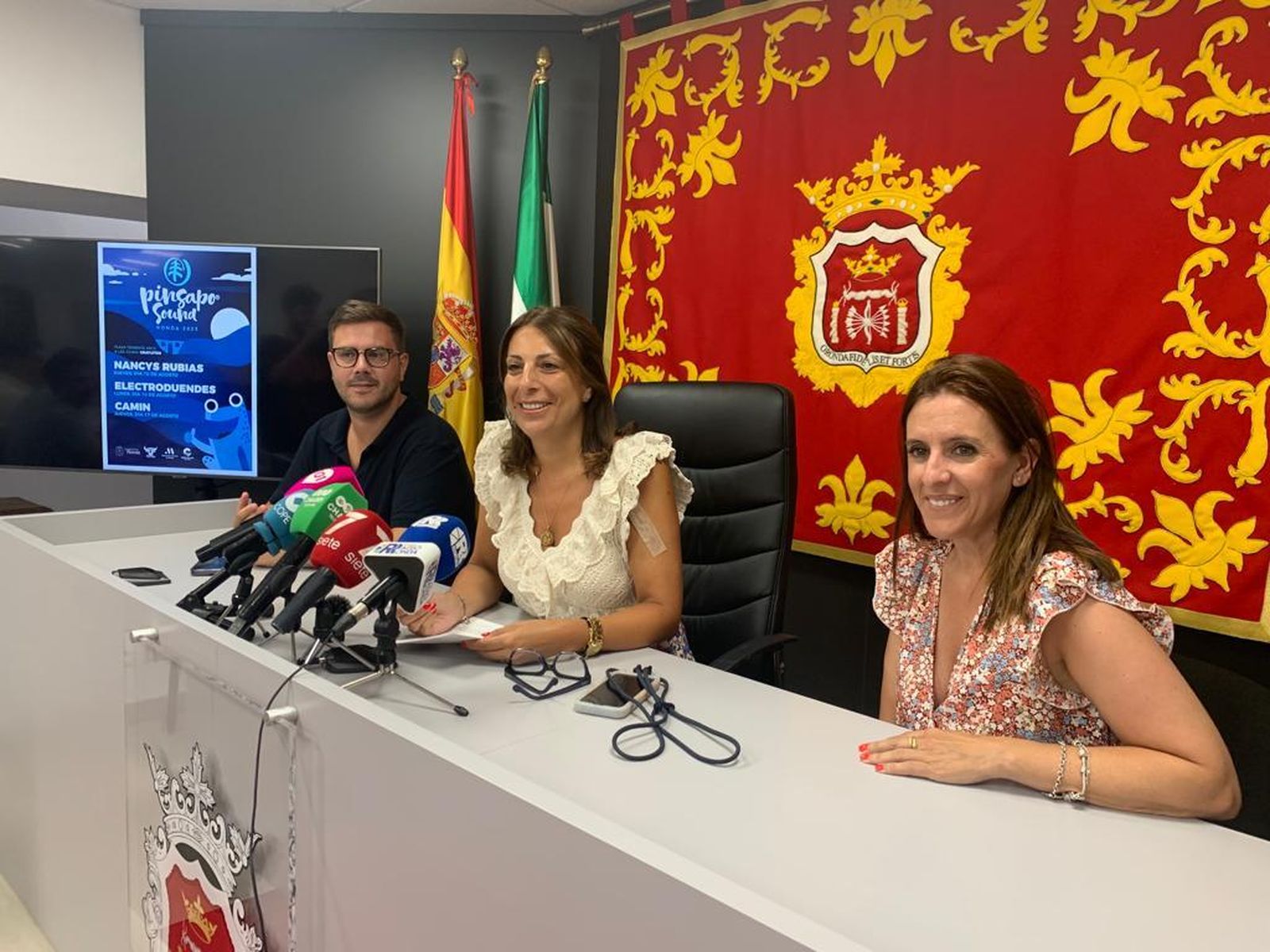Prsentanción en el Ayuntamiento de Ronda del Pinsapo Sound
