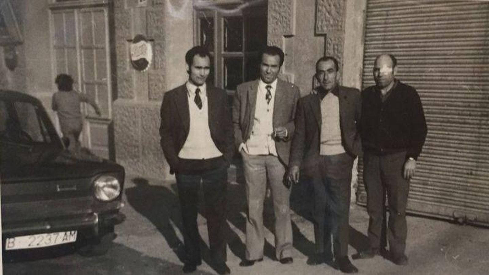 El segundo por la izquierda, el saetero 'El Tostaíllo'. El segundo por la izquierda, el saetero 'El Tostaíllo'.
