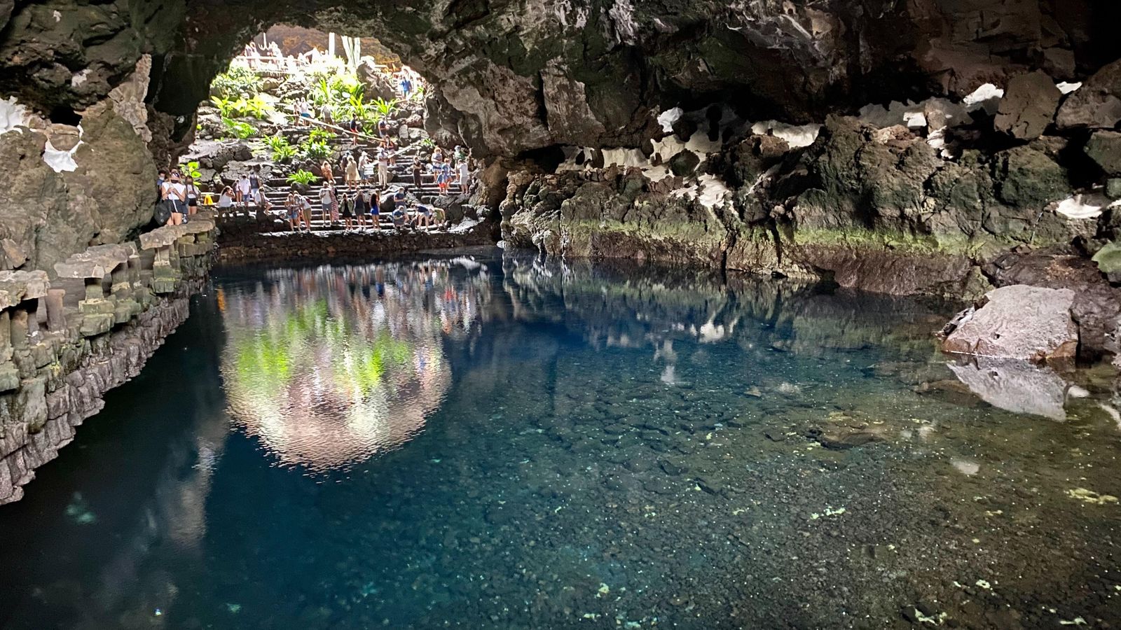 Jameos del Agua, en Lanzarote.