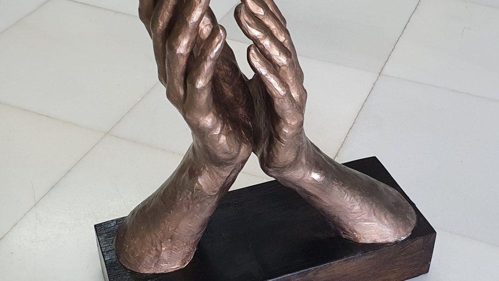 Escultura original de Navarro Arteaga.