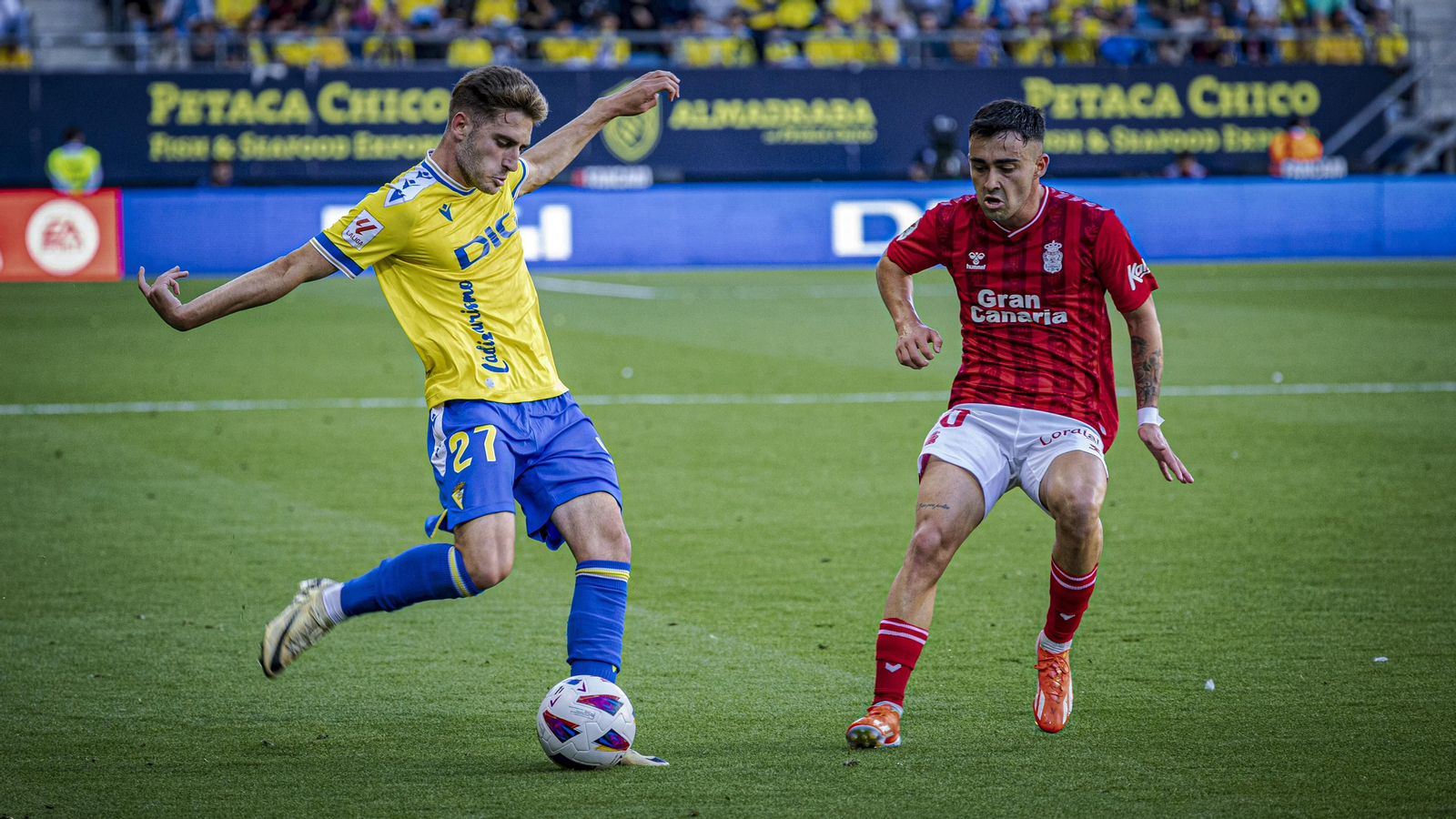 Partido del Cádiz CF contra la UD Las Palmas