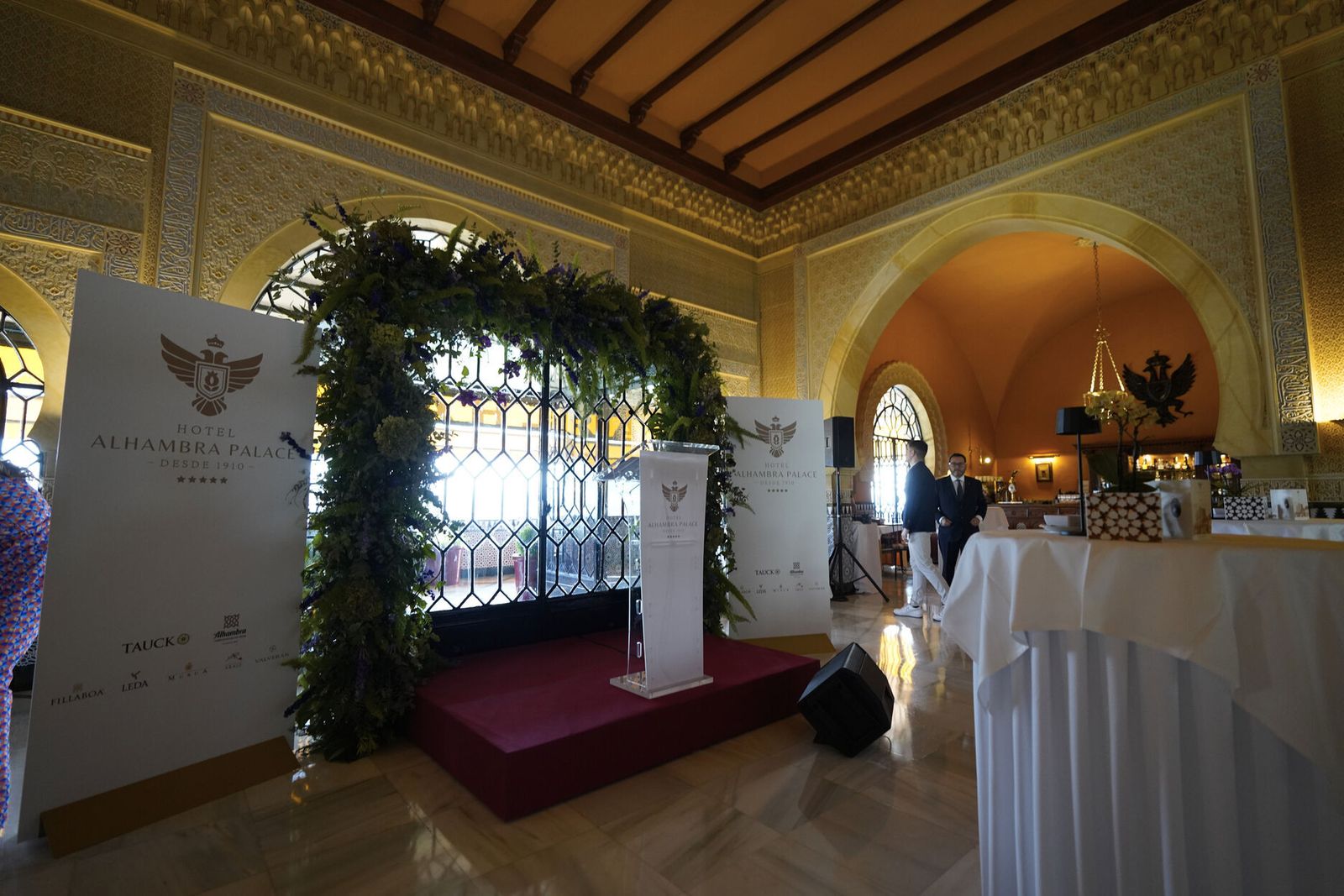 Fotos: El Hotel Alhambra Palace de Granada celebra la renovación de su logotipo