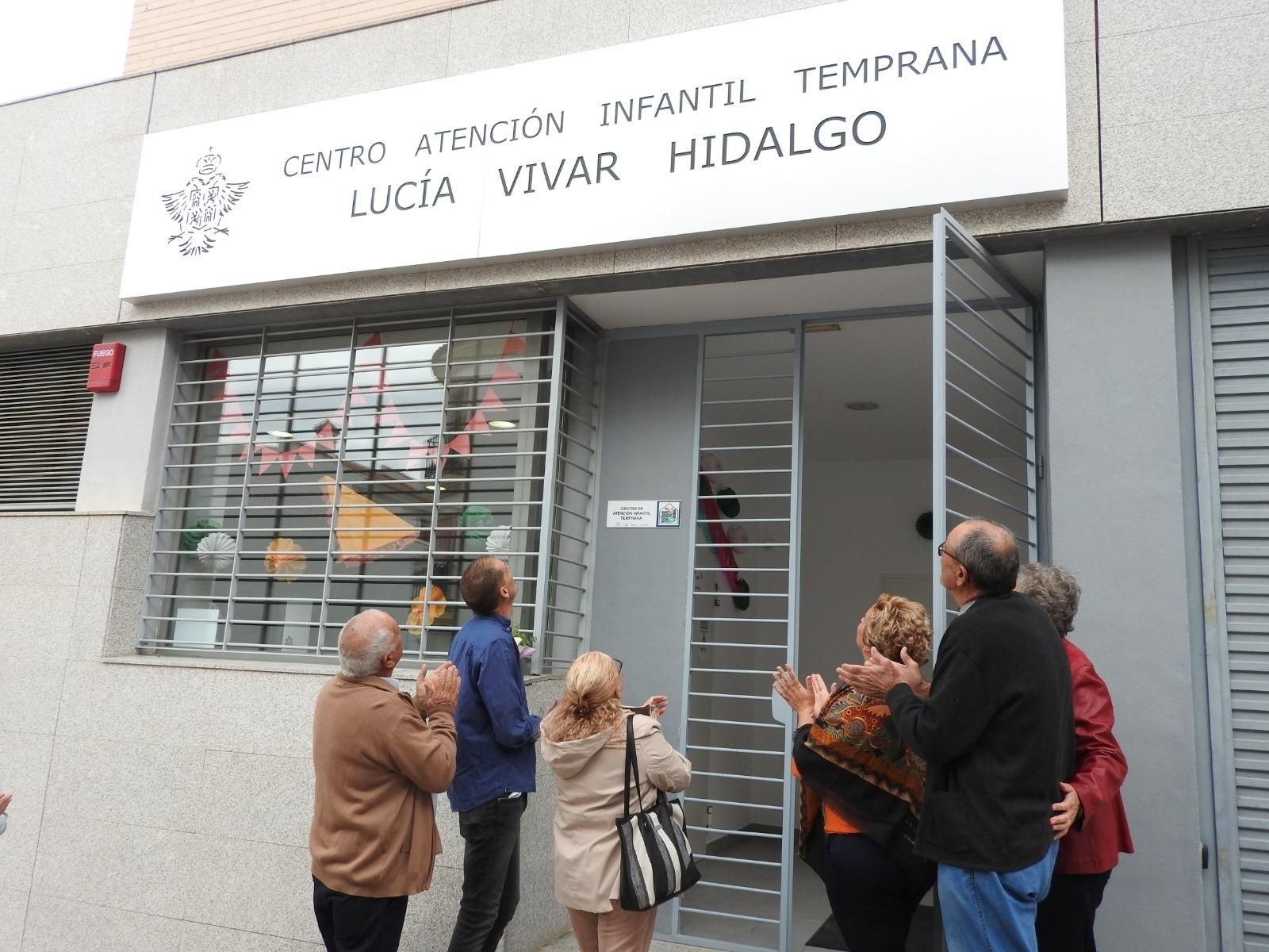 El Centro de Atención Infantil Temprana de Alhaurín el Grande con el nombre de la pequeña