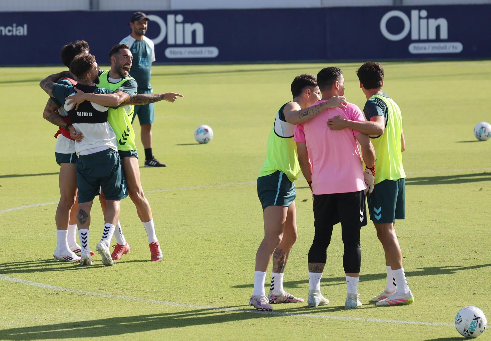 El Málaga CF se muda a la Ciudad Deportiva sin Eneko Jauregi