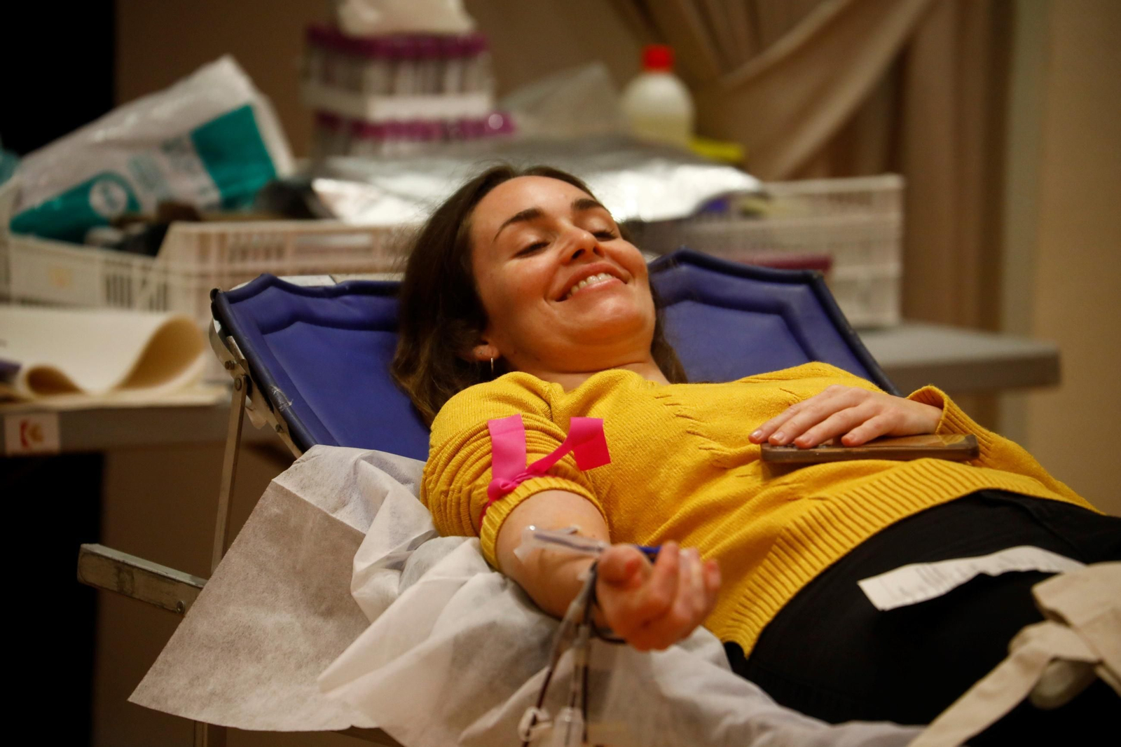 El maratón de la donación de sangre para salvar vidas por Navidad en Córdoba, en imágenes