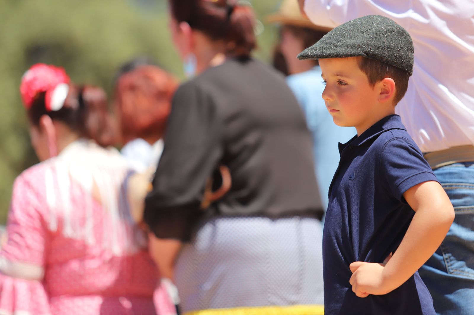 Imágenes de la presentación de las hermandades filiales ante la Virgen de Montemayor