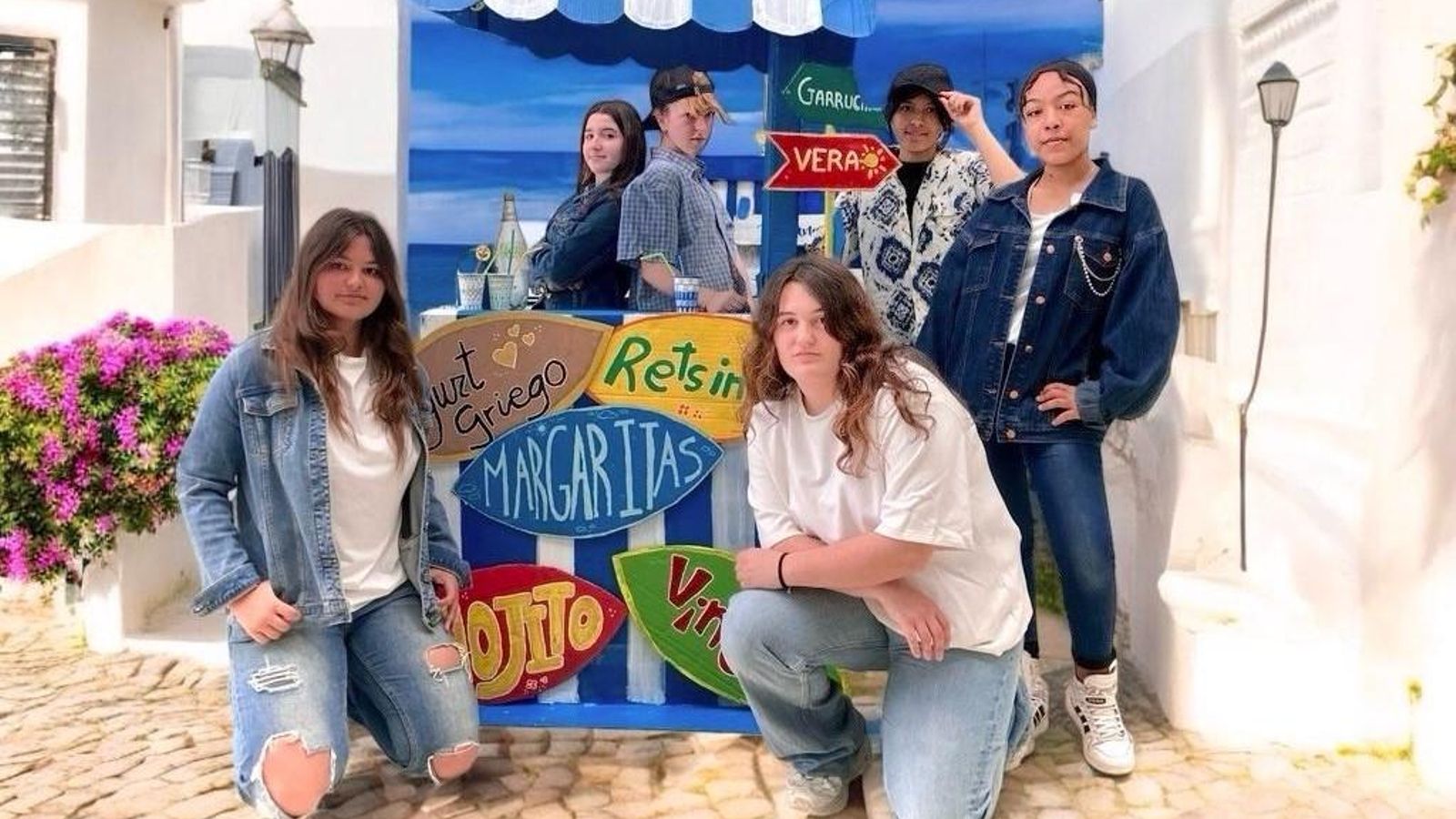 Trabajadores del hotel.