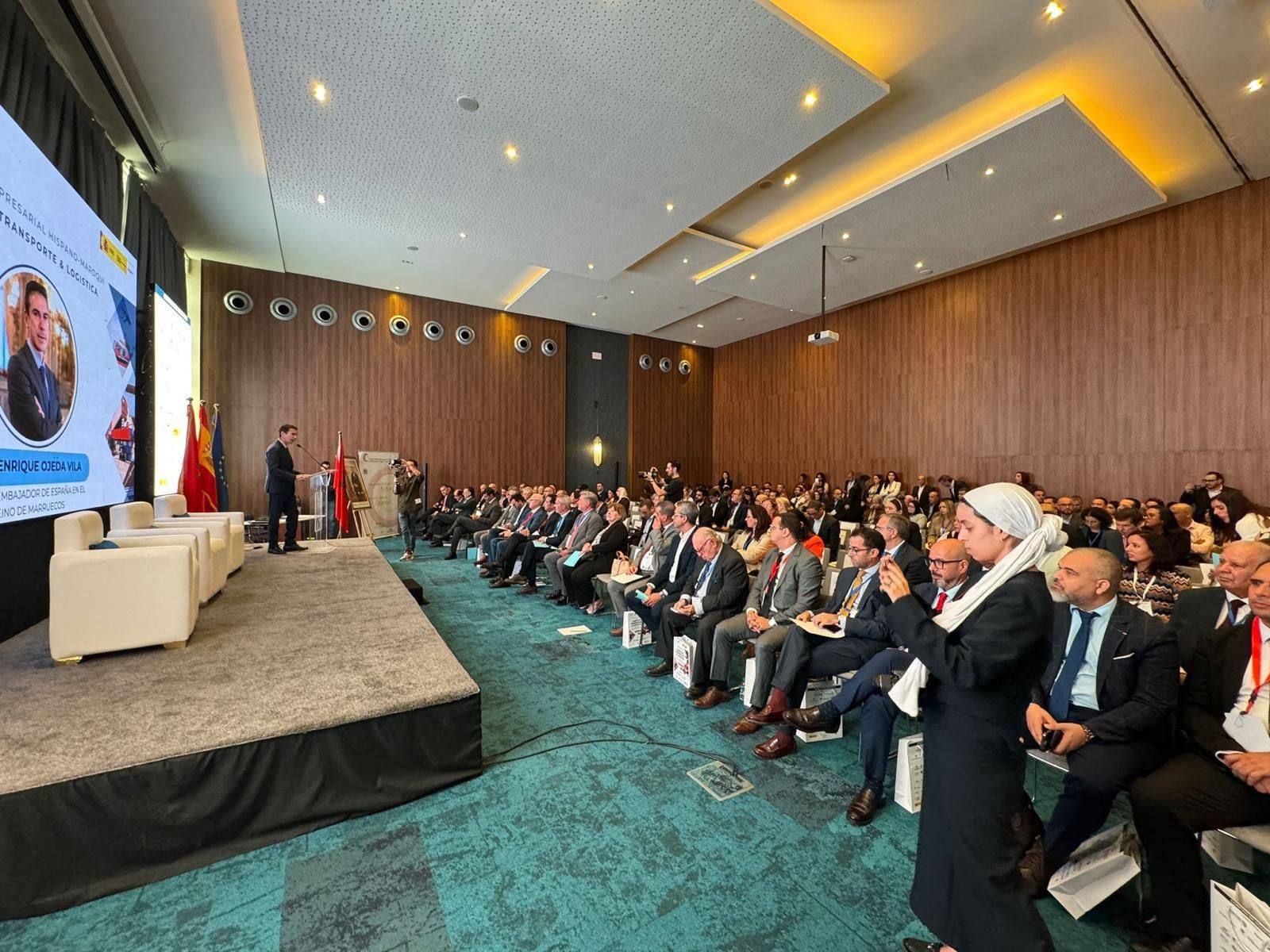 Un momento del encuentro empresarial