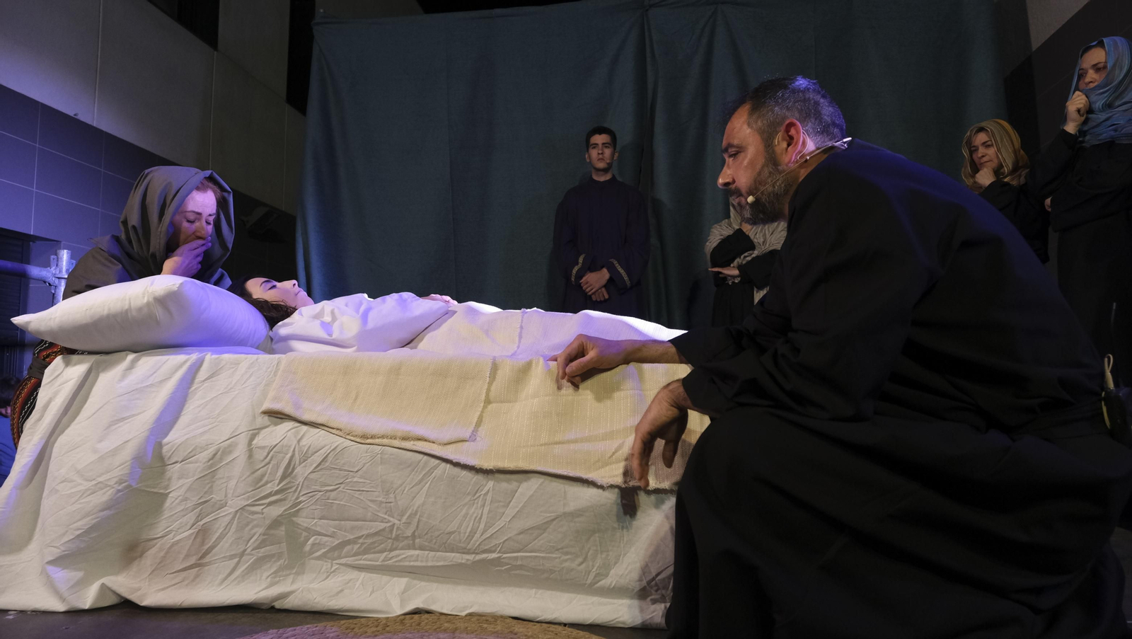 Imágenes de la Pasión Viviente en la Semana Santa de Gádor 2023