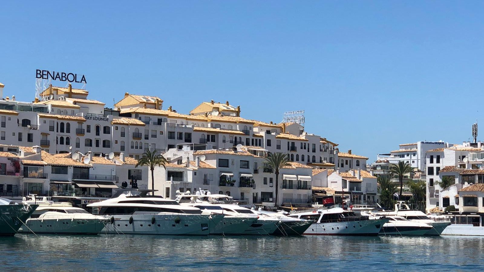 Embarcaciones en Puerto Banús, Marbella.