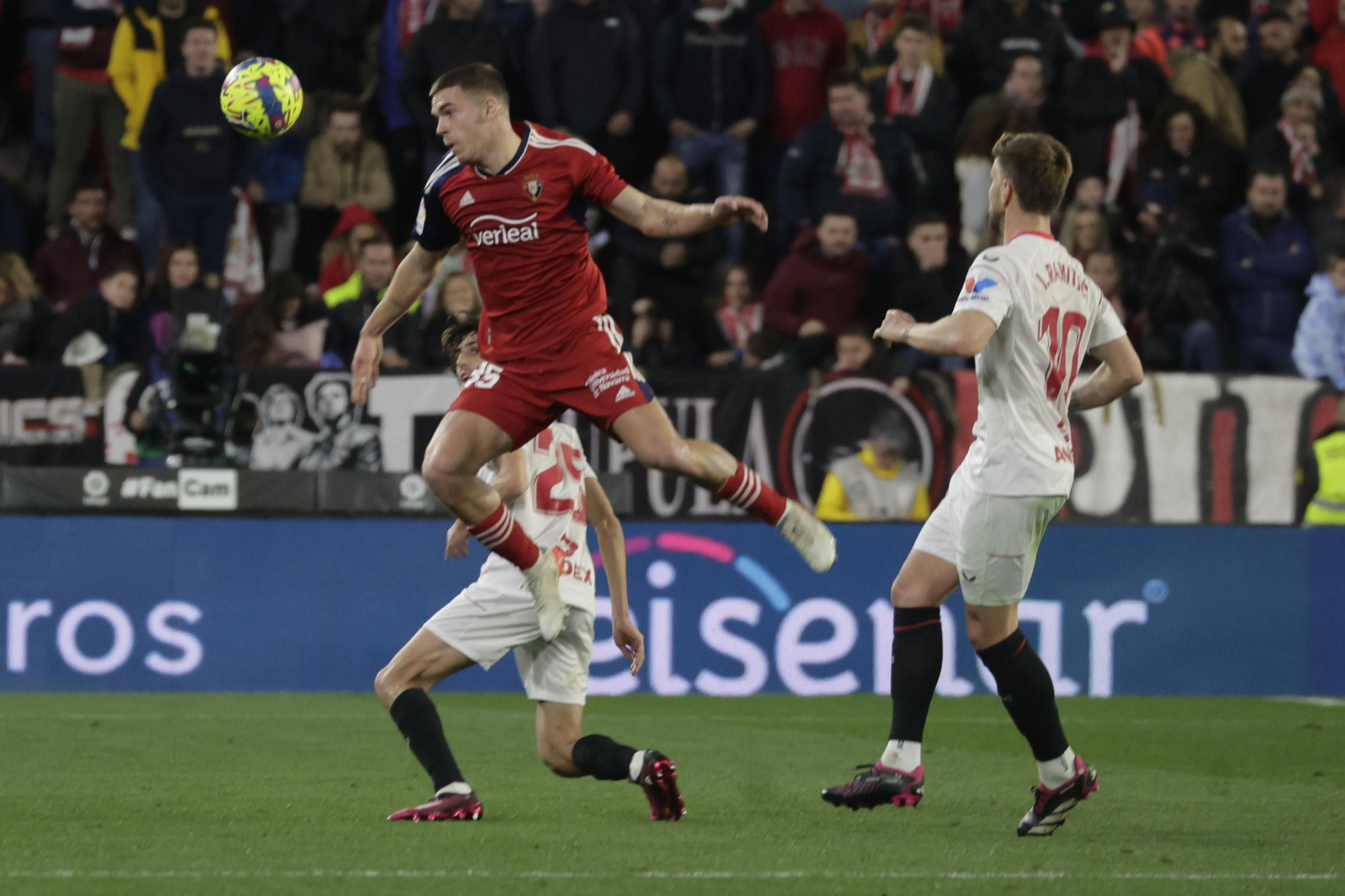 Las imágenes del Sevilla  Osasuna