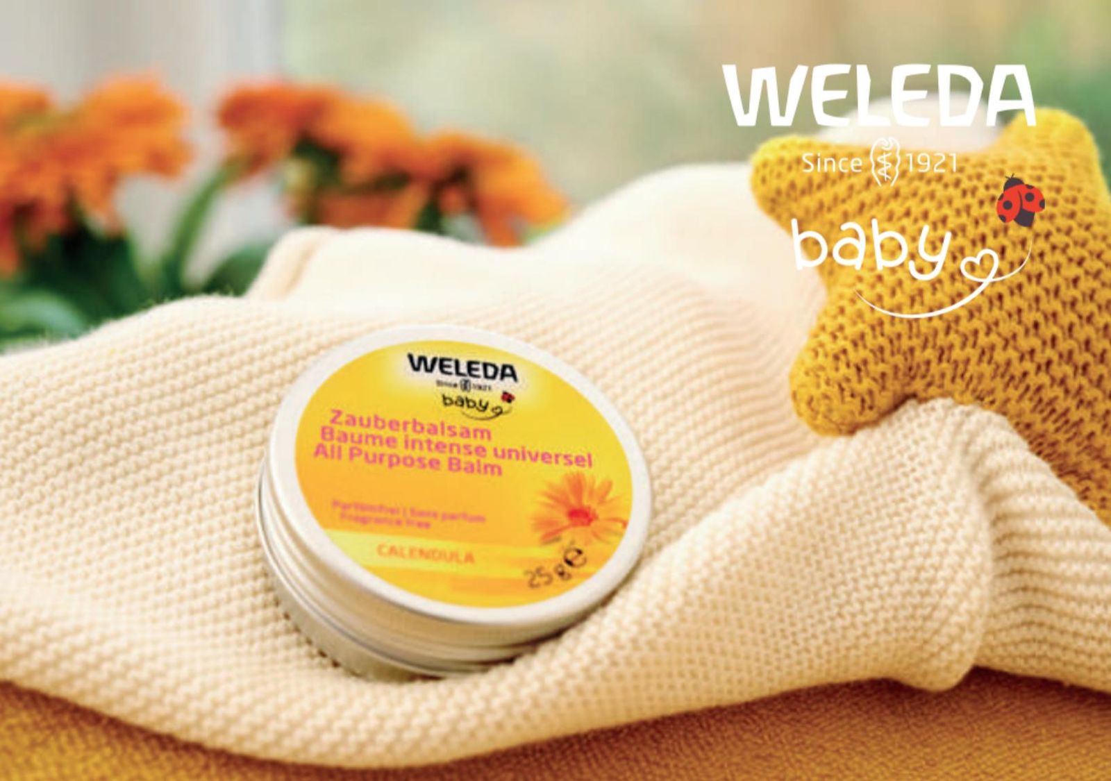 Protege, hidrata y cuida la piel de toda la familia con el bálsamo multiusos de Weleda