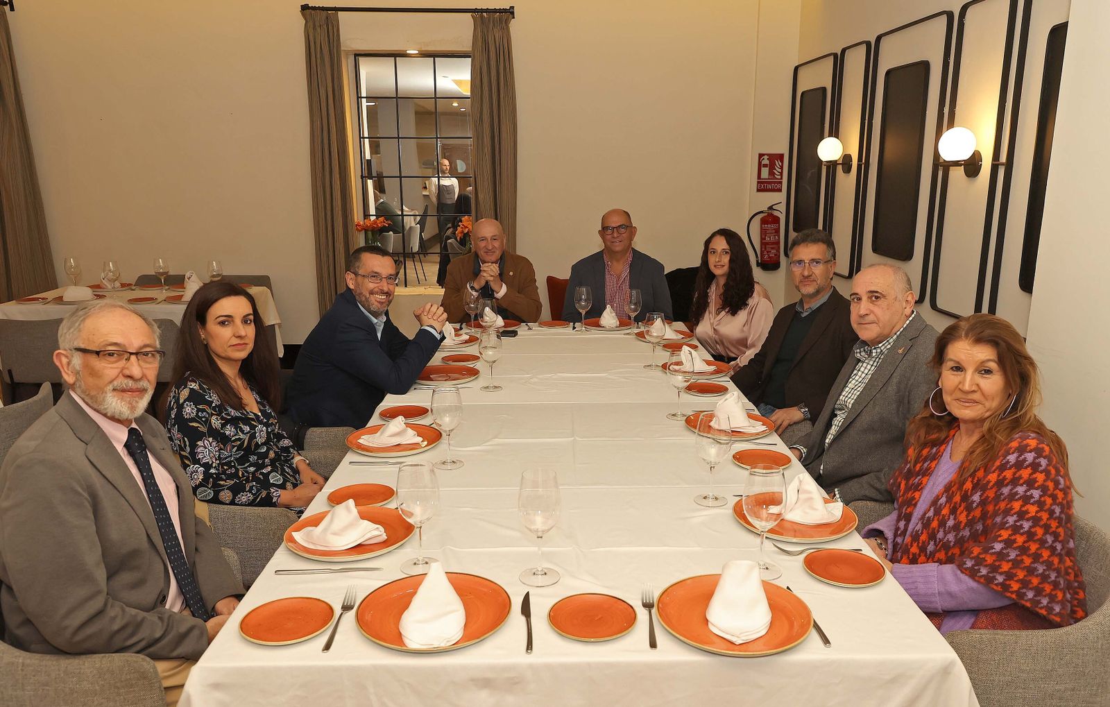 Imágenes de la tertulia de Cuaresma organizada por Europa Sur en La Línea