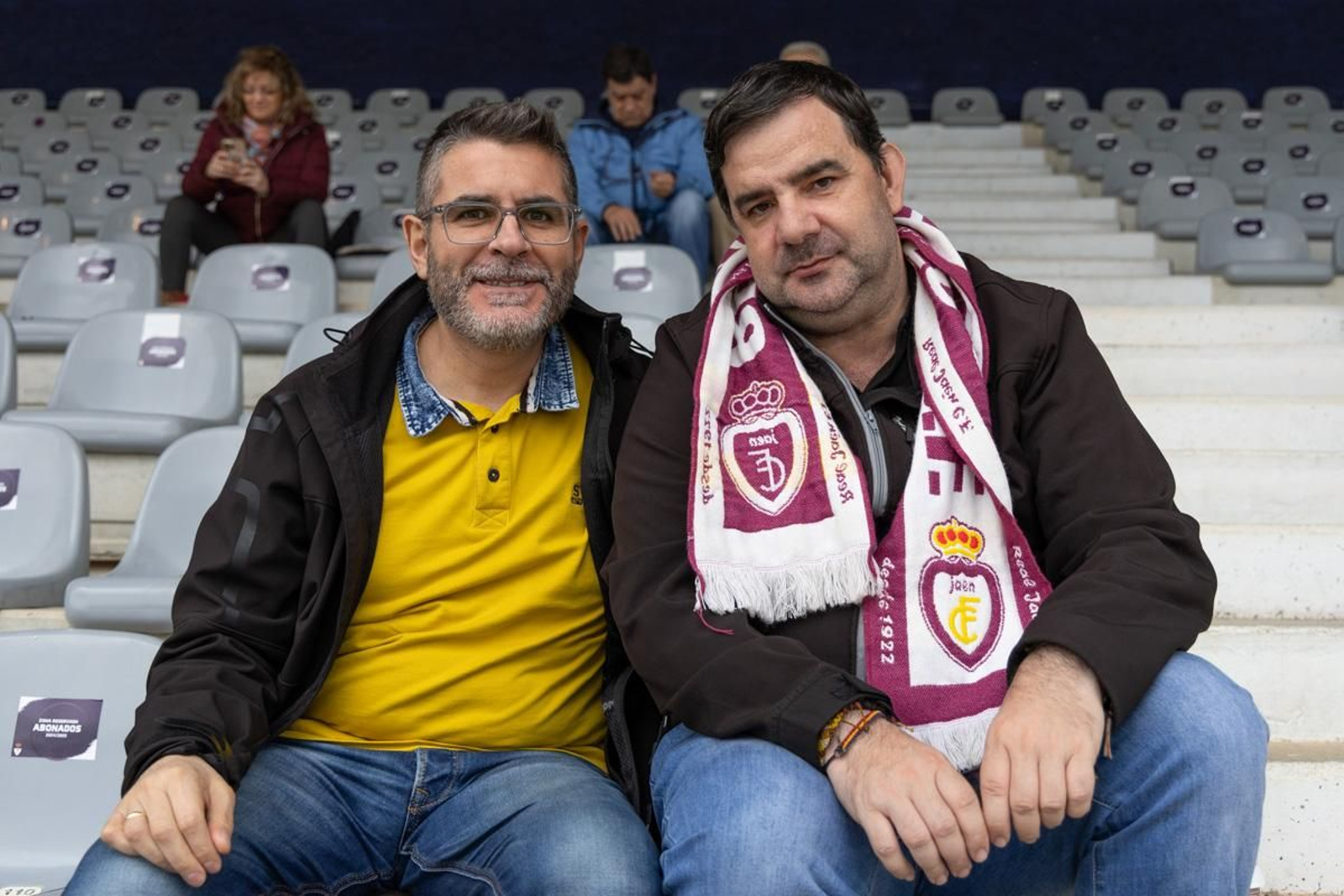 Real Jaén CF contra CD Huértor Tájar, en imágenes