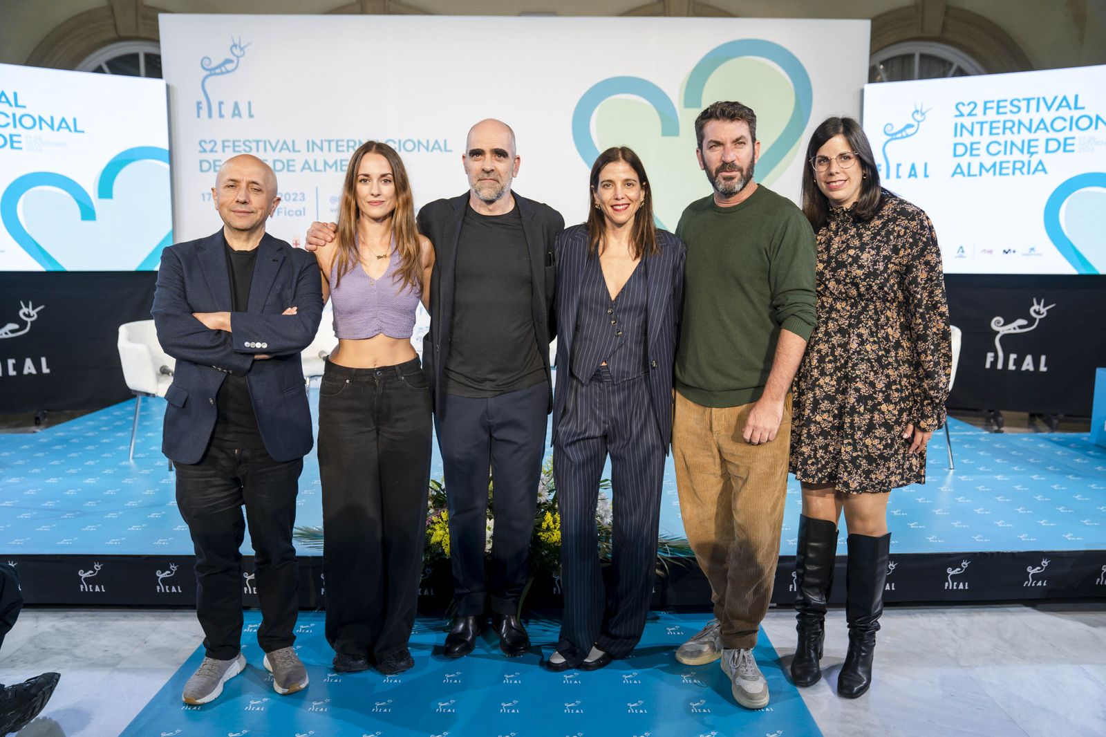 Luis Alegre, Silvia Alonso, Luis Tosar, Luisa Mayol, Arturo Valls y Almudena Morales.