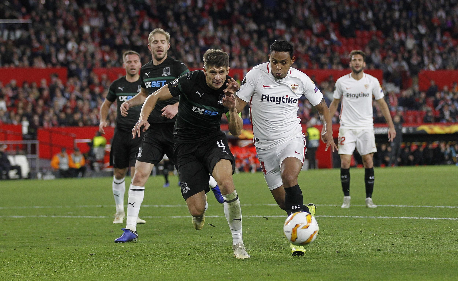 Las imágenes del Sevilla FC-Krasnodar