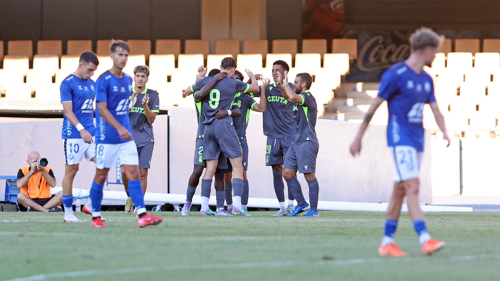 Imágenes del amistoso entre el Xerez DFC y el Ceuta B en Chapín