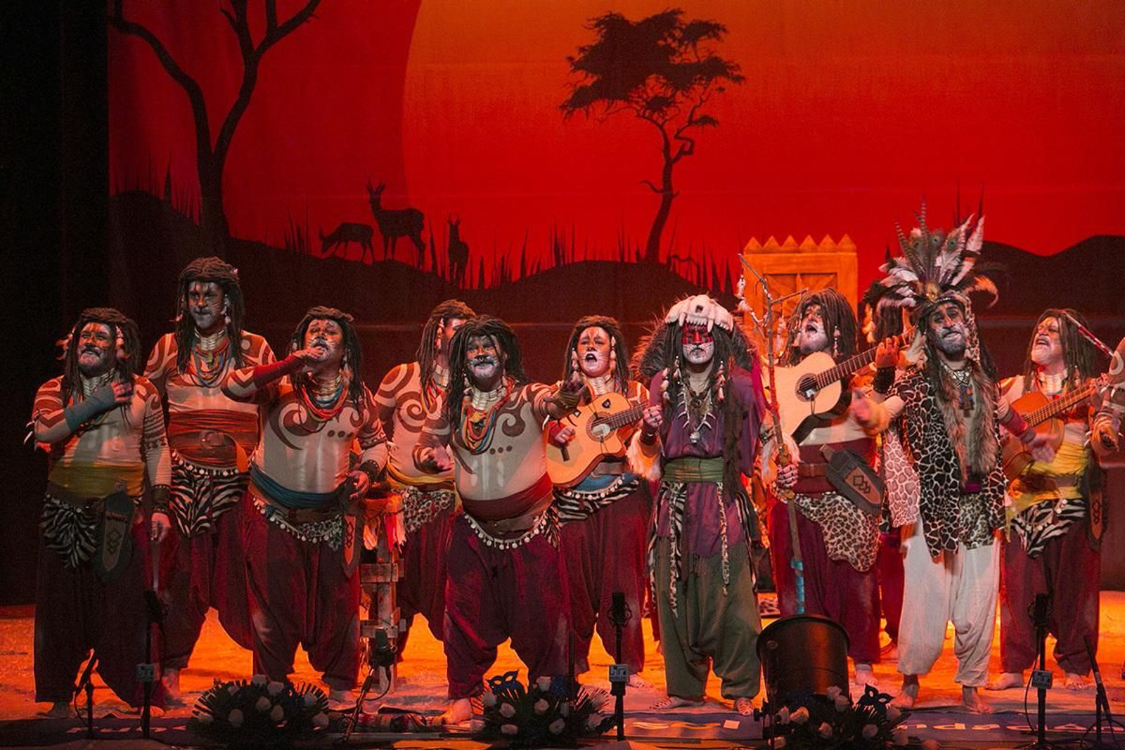 Imagen de la tercera semifinal del Carnaval Colombino