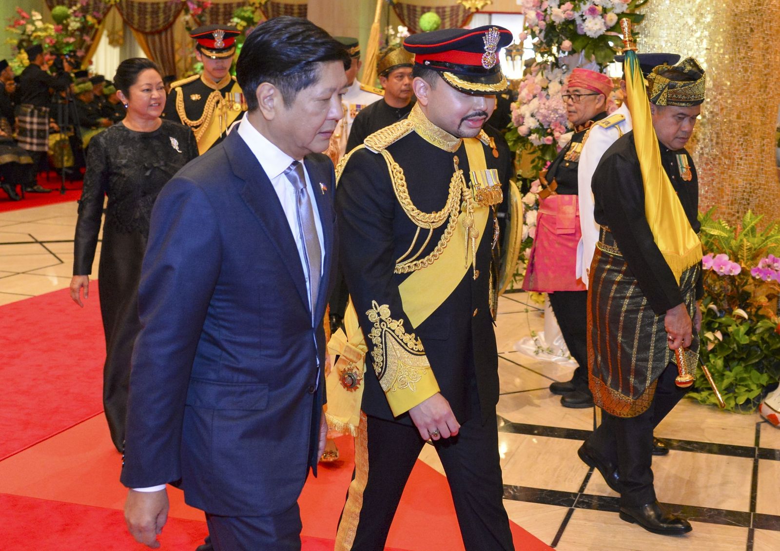 La boda real del sultanato de Brunei en imágenes