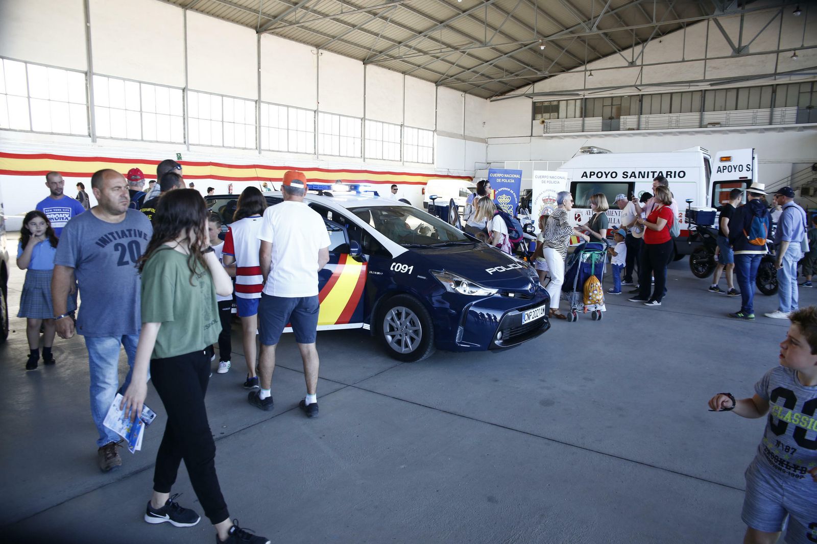 Jornada de puertas abiertas y 'altos vuelos' en la Base Aérea de Arilla