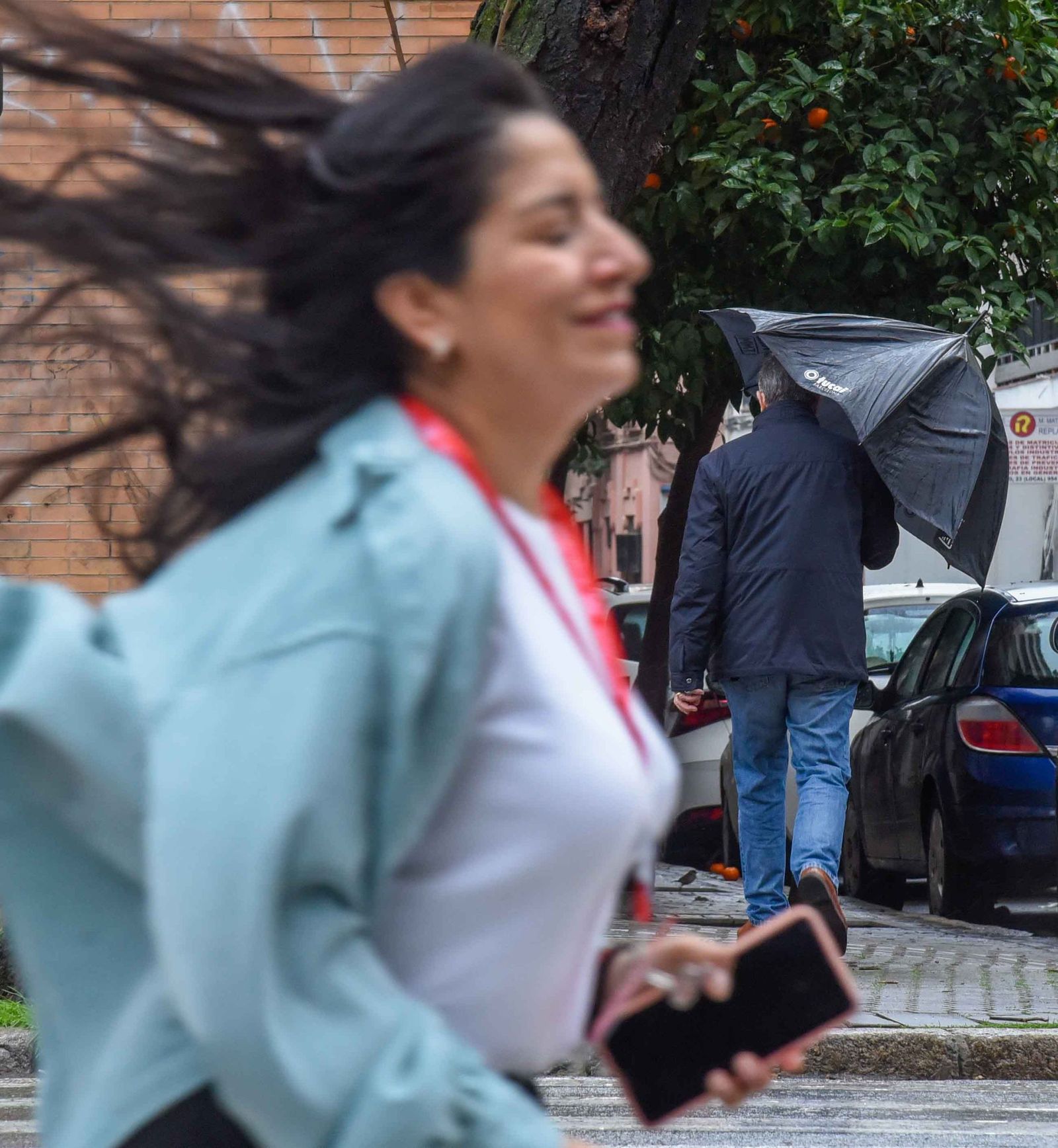 La borrasca Leonardo en Sevilla