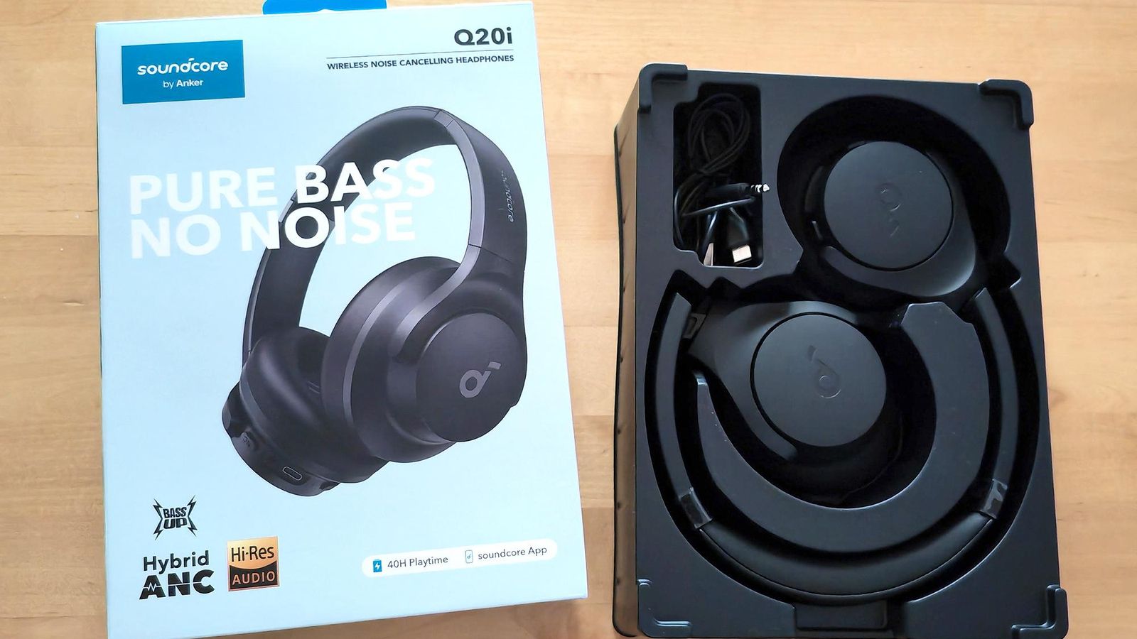 Auriculares Anker SoundCore Q20i Auriculares Anker SoundCore Q20i