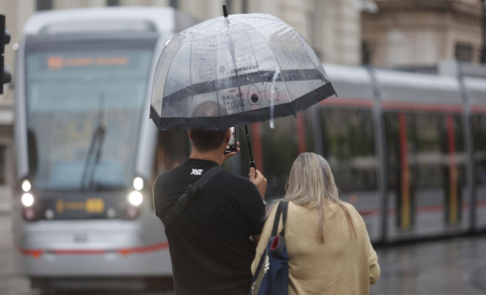 Llegan a Sevilla las primeras lluvias de la borrasca Armand