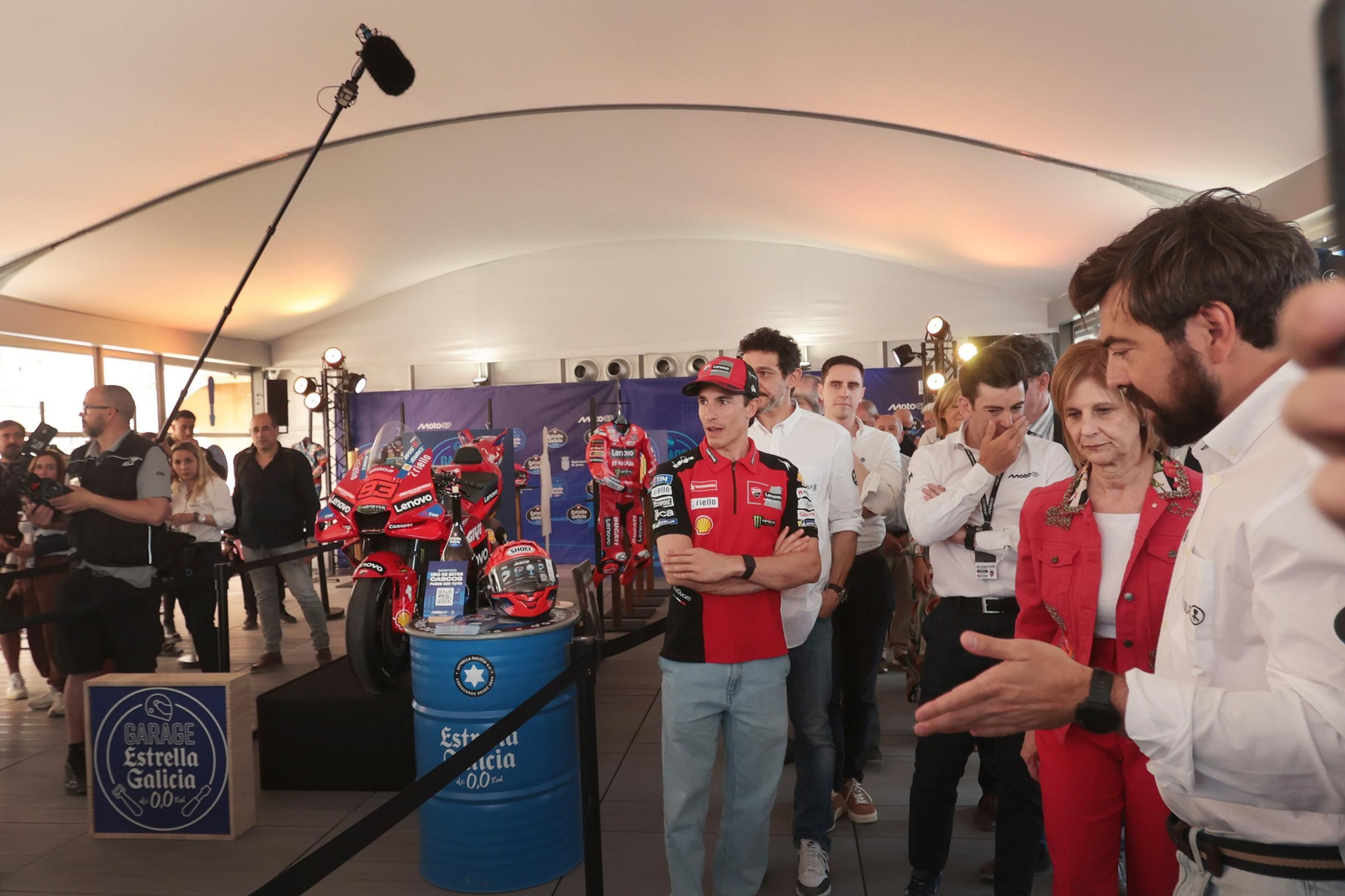 Inauguración del Garage Motor de los hermanos Márquez en Jerez