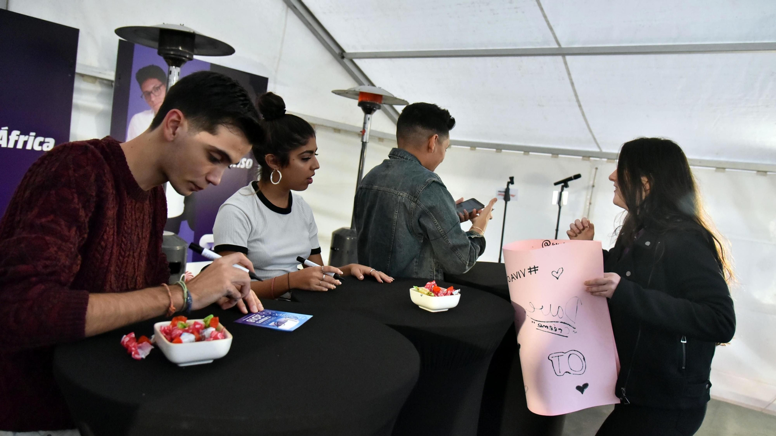 Operación Triunfo en los Barrios en imagenes