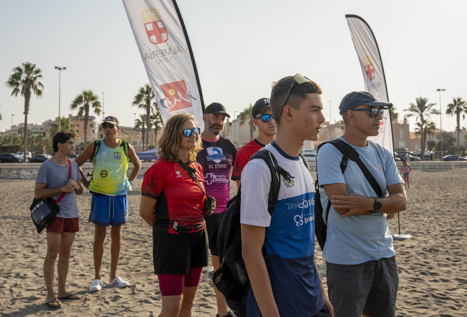 Travesía a nado Carlos Tejada de Almería