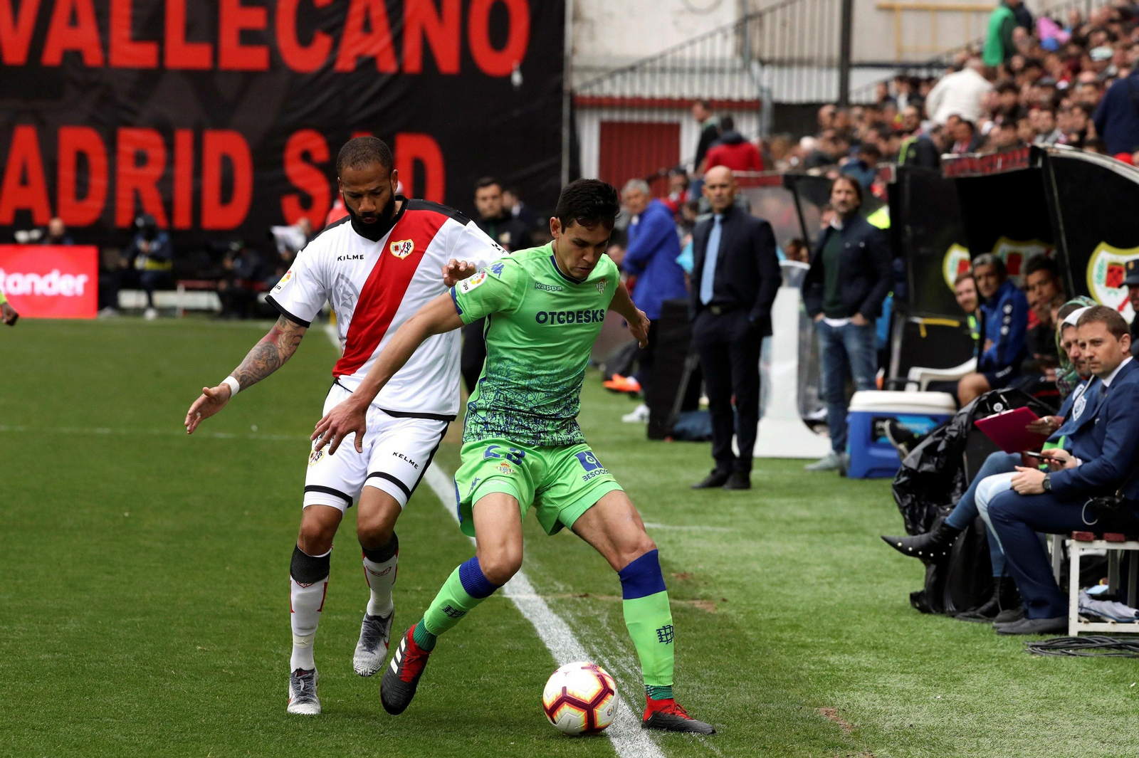 El Rayo-Betis, en imágenes