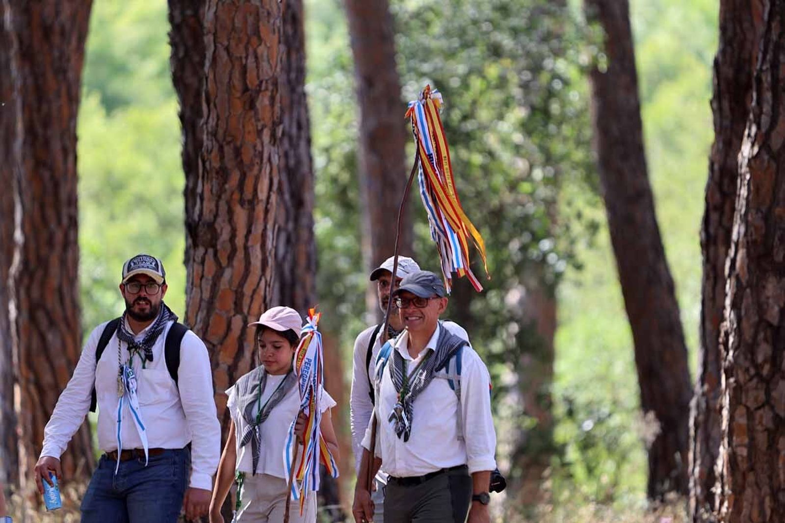 Las mejores imágenes de la Hermandad del Rocío de Huelva en el camino hacia El Rocío
