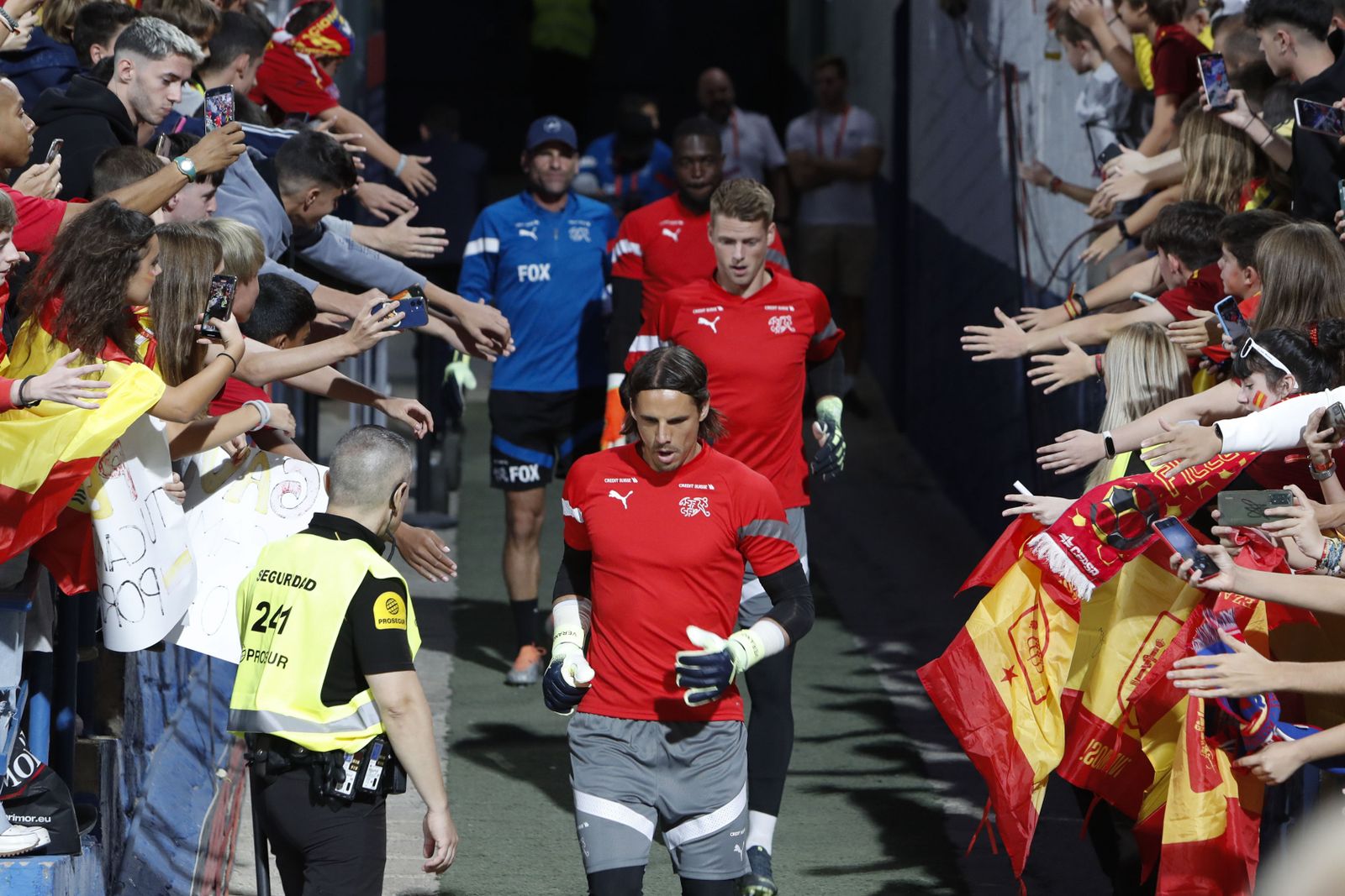 Las imágenes del España-Suiza