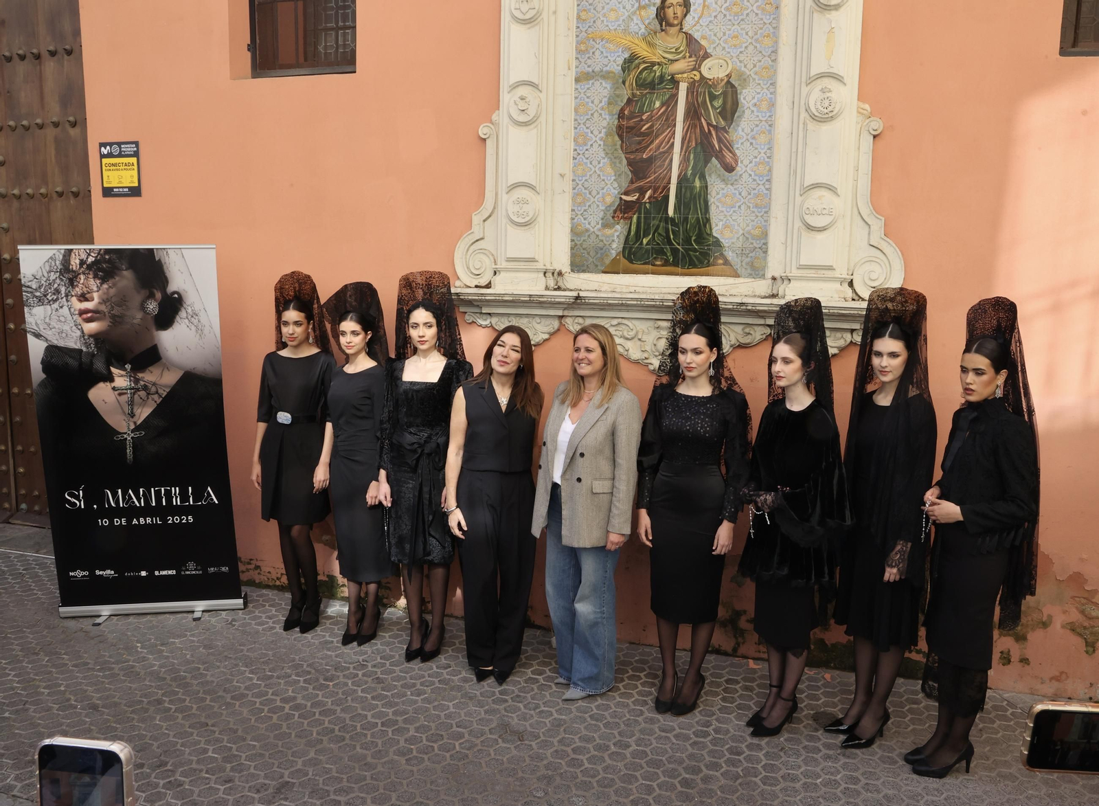 Galería... si, mantilla