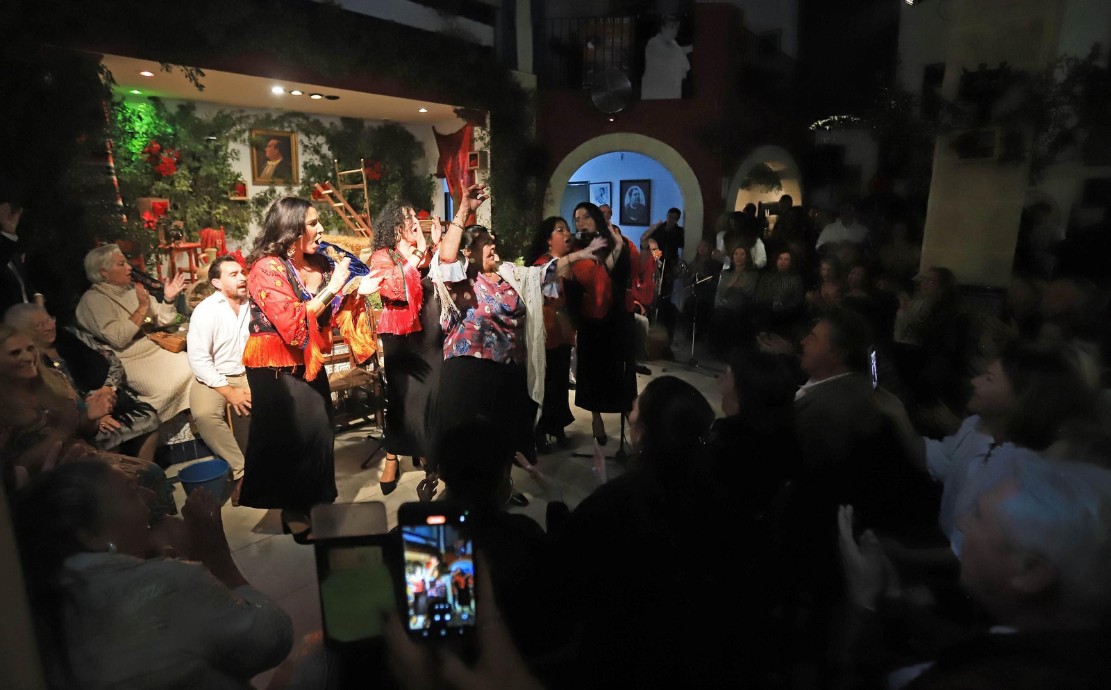 Zambomba en la Peña Cultural Don Antonio Chacón de Jerez