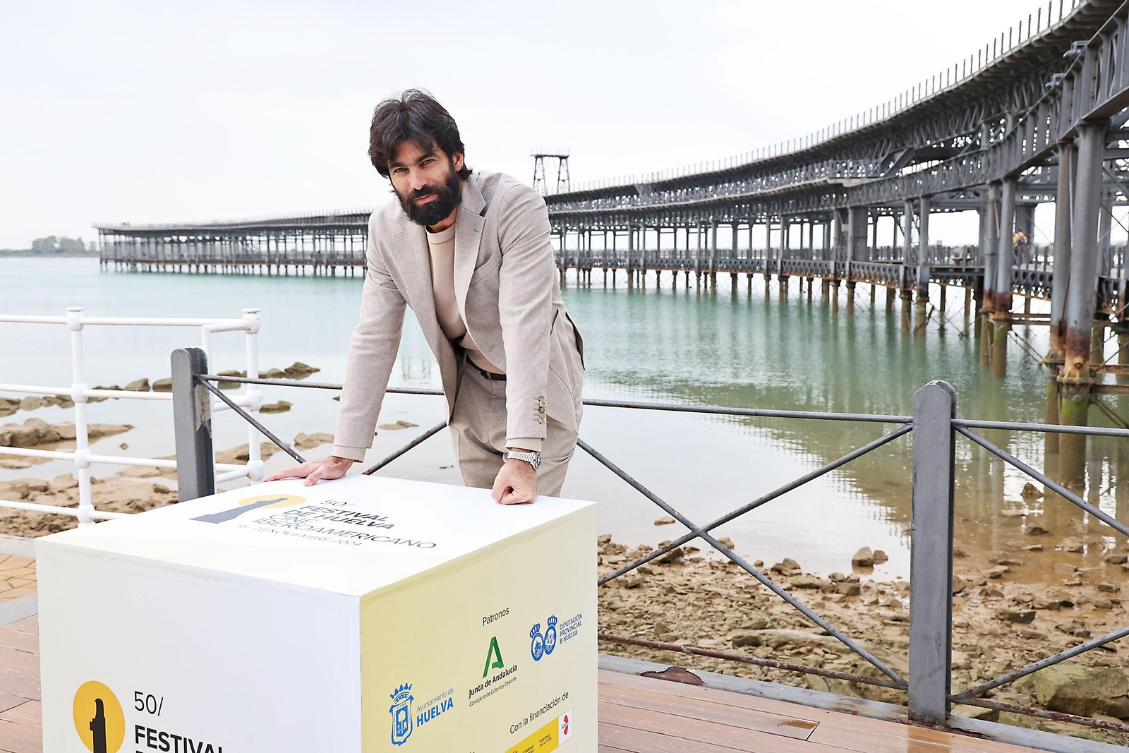 Imágenes de Rubén Cortada en el Festival de Cine Iberoamericano de Huelva