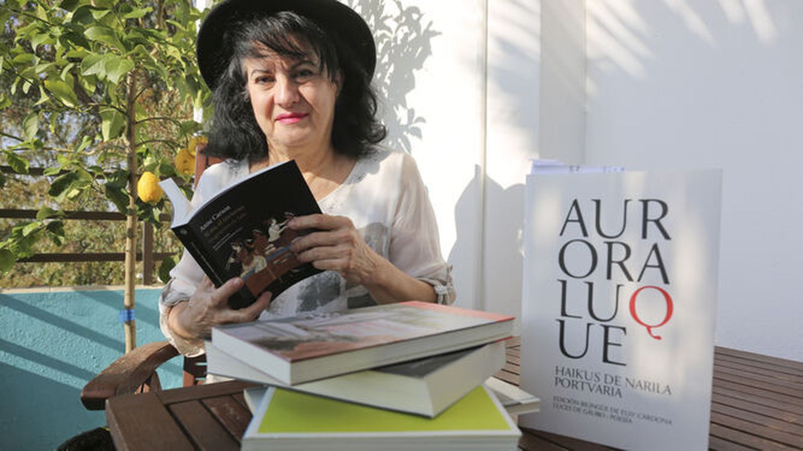 La poeta malagueña Aurora Luque.