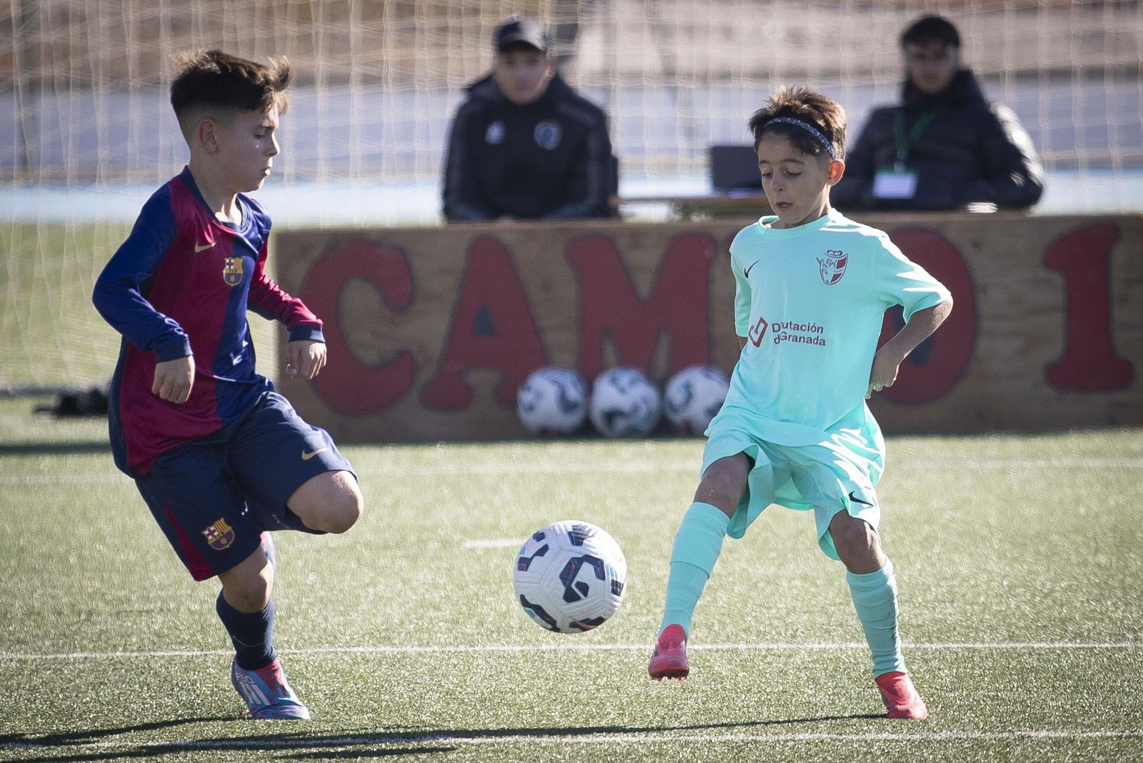 Las mejores imágenes de la primera jornada del Torneo Benjamín de Pinos Puente