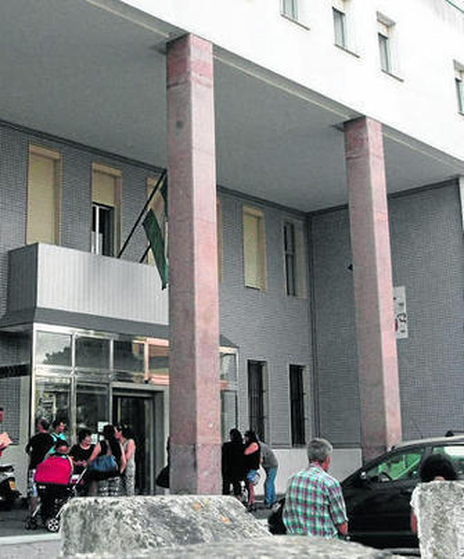 El edificio de los juzgados, sede del órgano de lo Social.