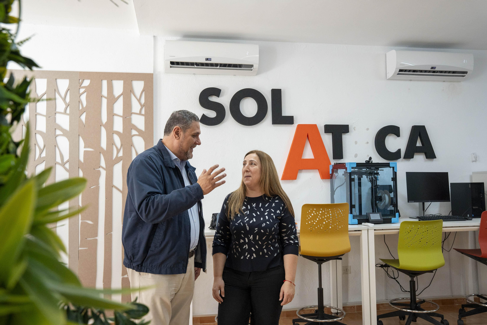 Visitamos el IES Sol de Portocarrero de La Cañada de San Urbano para ver las nuevas infraestructuras para FP en los centros educativos de la provincia de Almería, en imágenes