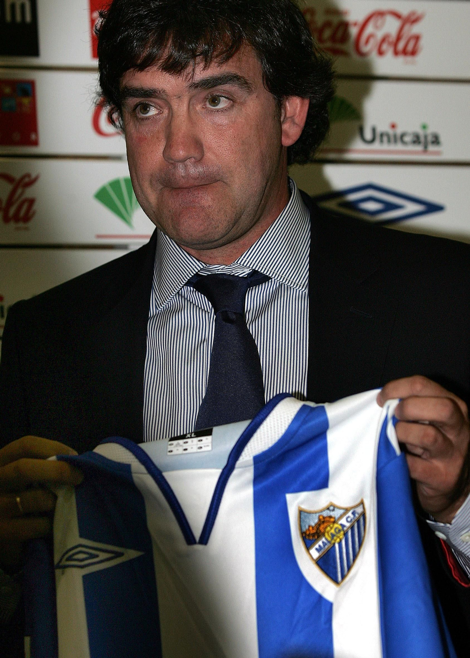 El paso de Marcos Alonso por el Málaga CF, en fotos