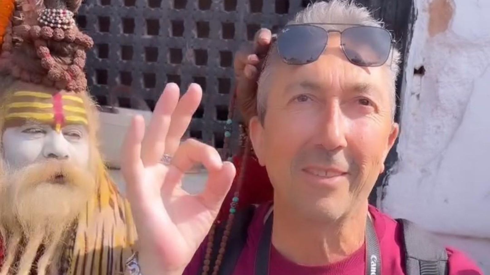 Luis Padila, hermano de Paz Padilla, en un viaje a Nepal que había disfrutado junto a su hermana Luis Padila, hermano de Paz Padilla, en un viaje a Nepal que había disfrutado junto a su hermana