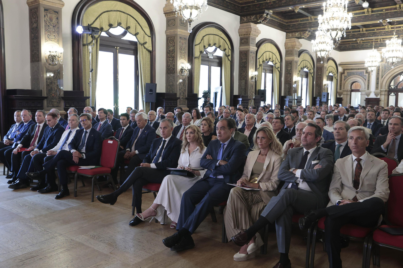 Las Imágenes del Foro Perspectivas Empresariales del  Banco Santander