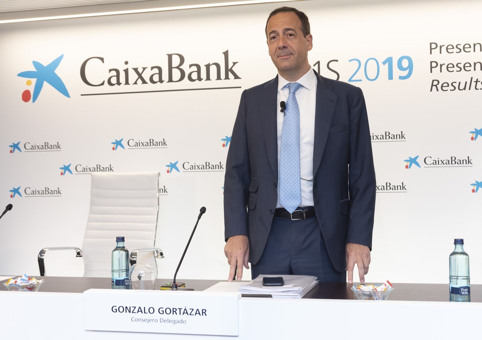 Gonzalo Gortázar, consejero delegado de Caixabank
